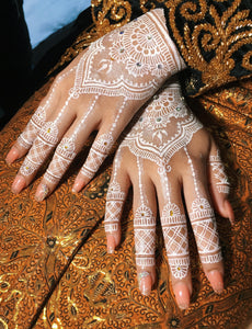 (NEW) White Henna - For temporary Tattoos